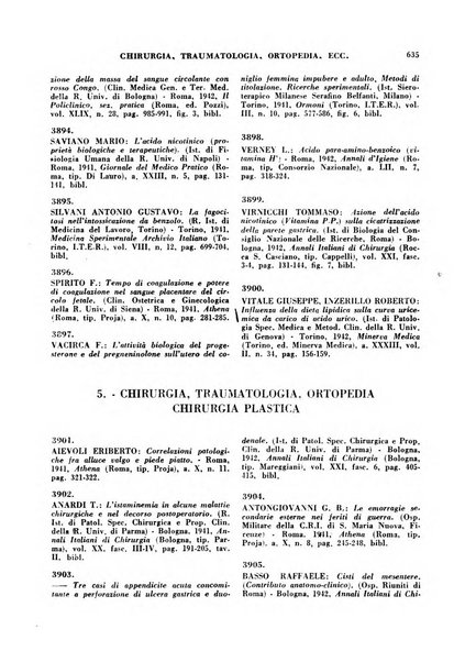 Bibliografia medico-biologica rassegna generale mensile dei libri e della stampa periodica italiana di medicina e di biologia