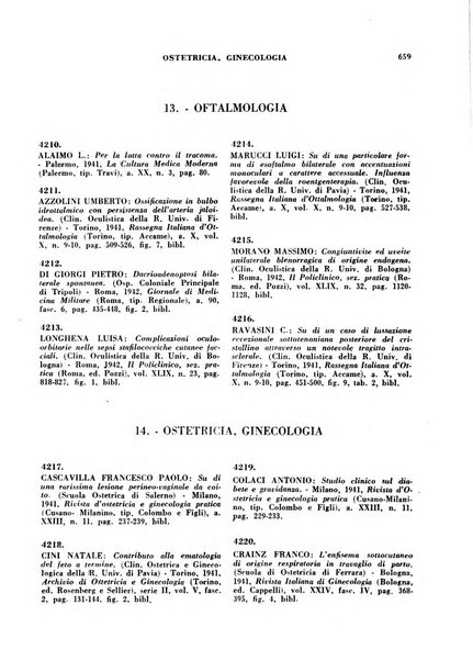 Bibliografia medico-biologica rassegna generale mensile dei libri e della stampa periodica italiana di medicina e di biologia