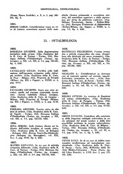 Bibliografia medico-biologica rassegna generale mensile dei libri e della stampa periodica italiana di medicina e di biologia