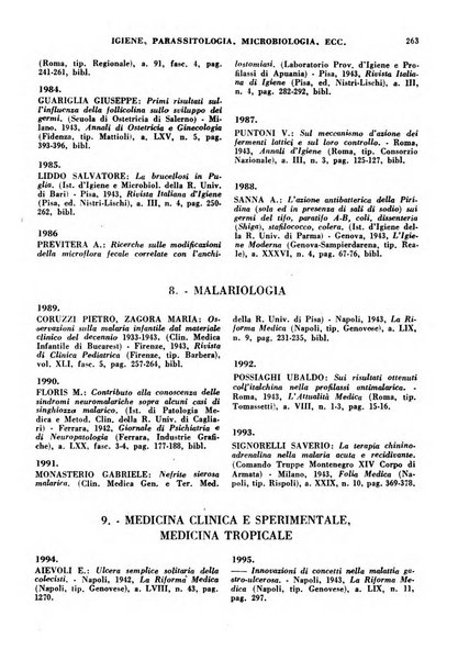 Bibliografia medico-biologica rassegna generale mensile dei libri e della stampa periodica italiana di medicina e di biologia