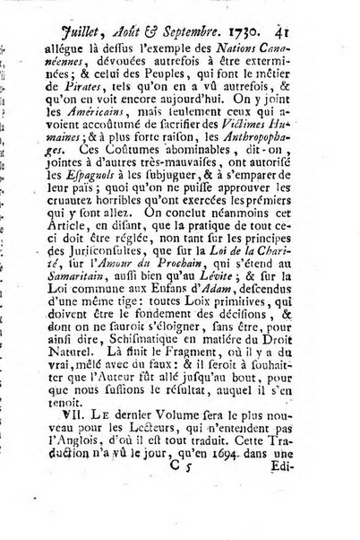 Bibliotheque raisonnee des ouvrages des savans de l'Europe pour les mois de ...