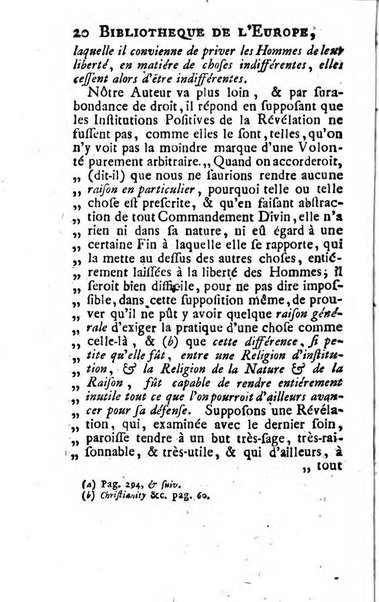 Bibliotheque raisonnee des ouvrages des savans de l'Europe pour les mois de ...