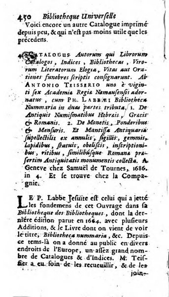 Bibliotheque universelle et historique de l'annee ...