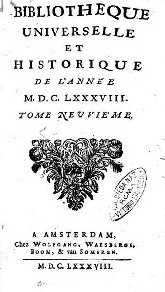 Bibliotheque universelle et historique de l'annee ...