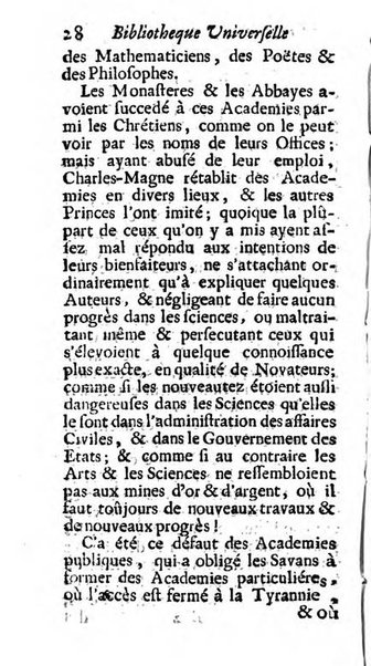 Bibliotheque universelle et historique de l'annee ...