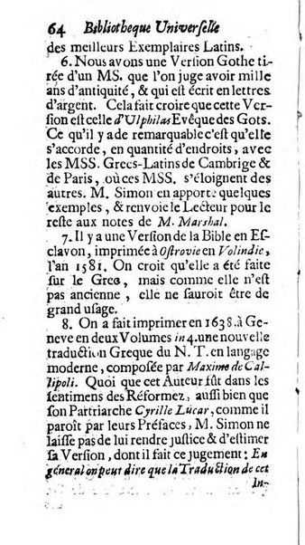 Bibliotheque universelle et historique de l'annee ...