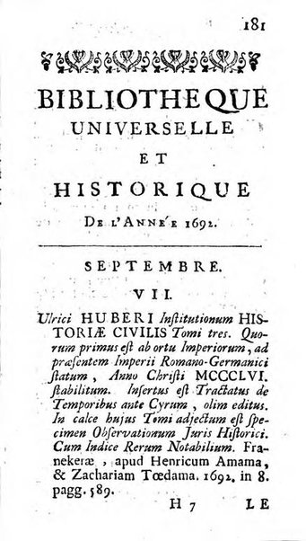 Bibliotheque universelle et historique de l'annee ...