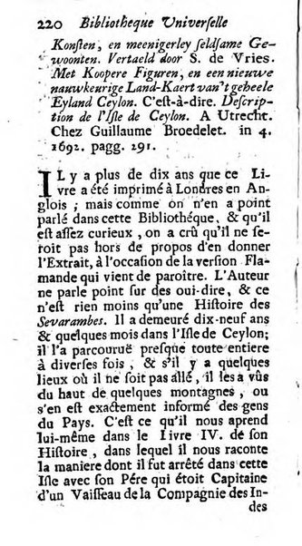 Bibliotheque universelle et historique de l'annee ...