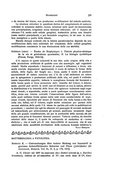 Bios rivista di biologia sperimentale e generale