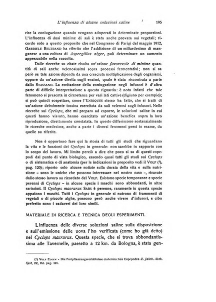 Bios rivista di biologia sperimentale e generale