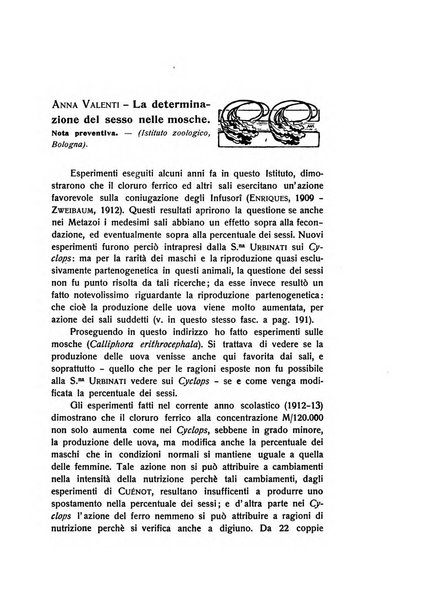 Bios rivista di biologia sperimentale e generale