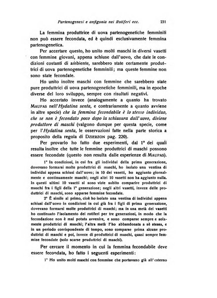 Bios rivista di biologia sperimentale e generale