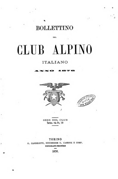 Bollettino del Club alpino italiano