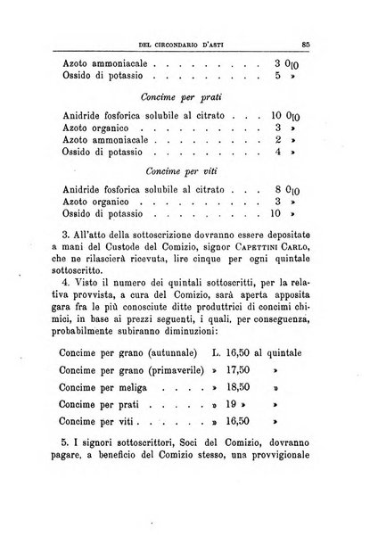 Bollettino del Comizio agrario del circondario d'Asti