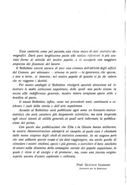 Bollettino del Comune di Napoli rassegna illustrata di storia, arte, topografia e statistica napoletana