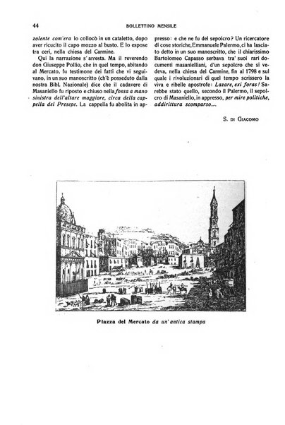 Bollettino del Comune di Napoli rassegna illustrata di storia, arte, topografia e statistica napoletana