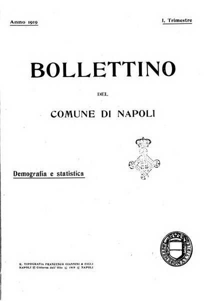 Bollettino del Comune di Napoli rassegna illustrata di storia, arte, topografia e statistica napoletana