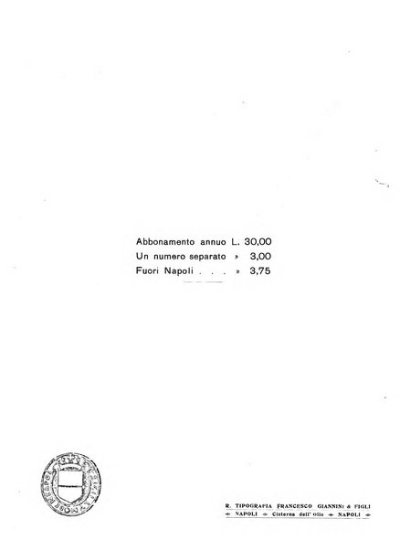 Bollettino del Comune di Napoli rassegna illustrata di storia, arte, topografia e statistica napoletana