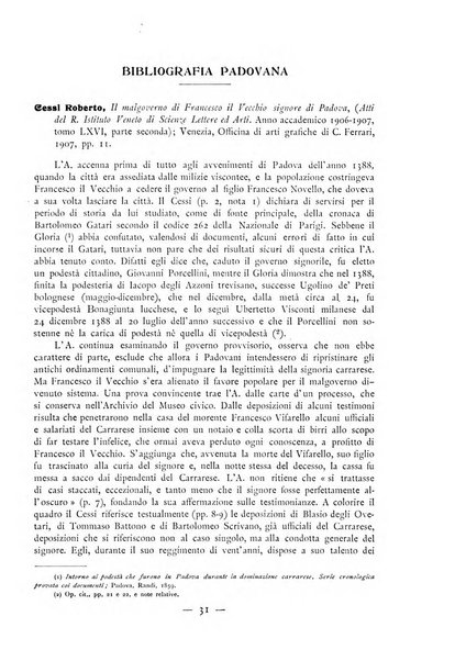 Bollettino del Museo Civico di Padova