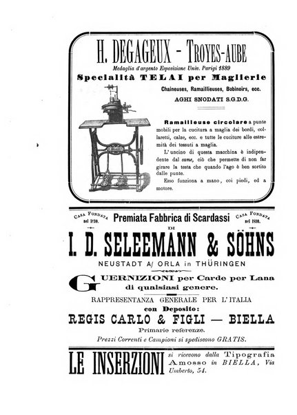 Bollettino dell'Associazione della industria laniera italiana