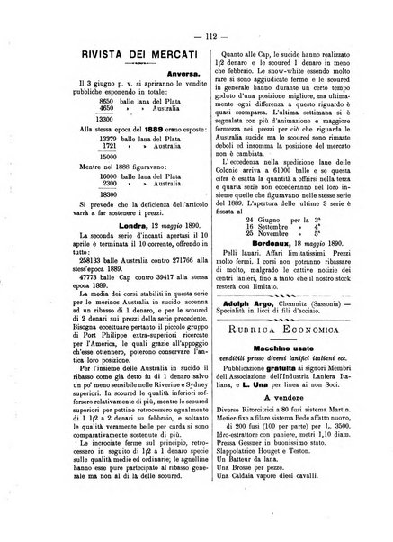 Bollettino dell'Associazione della industria laniera italiana