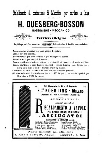 Bollettino dell'Associazione della industria laniera italiana