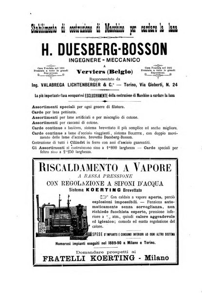 Bollettino dell'Associazione della industria laniera italiana