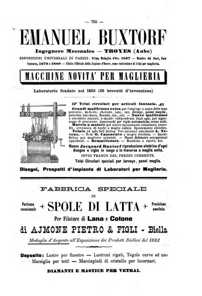 Bollettino dell'Associazione della industria laniera italiana