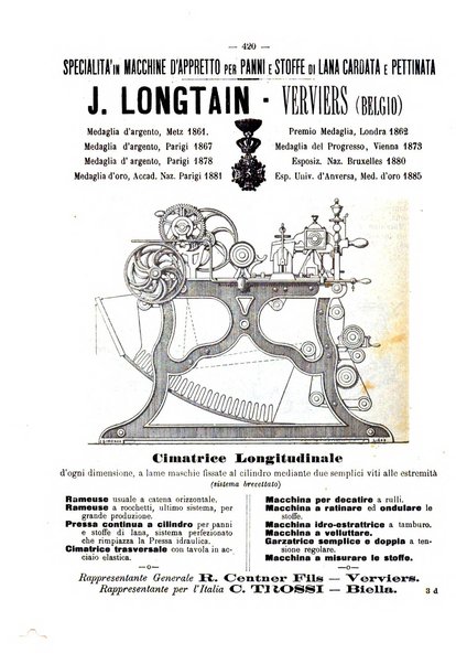 Bollettino dell'Associazione della industria laniera italiana