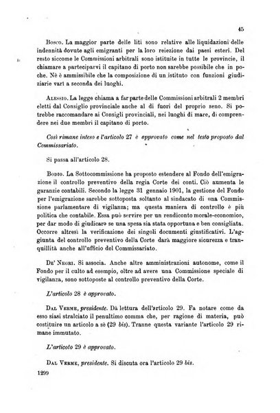 Bollettino dell'emigrazione