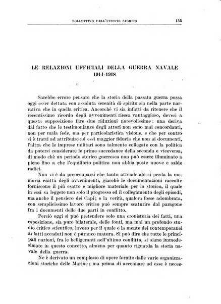 Bollettino dell'Ufficio storico