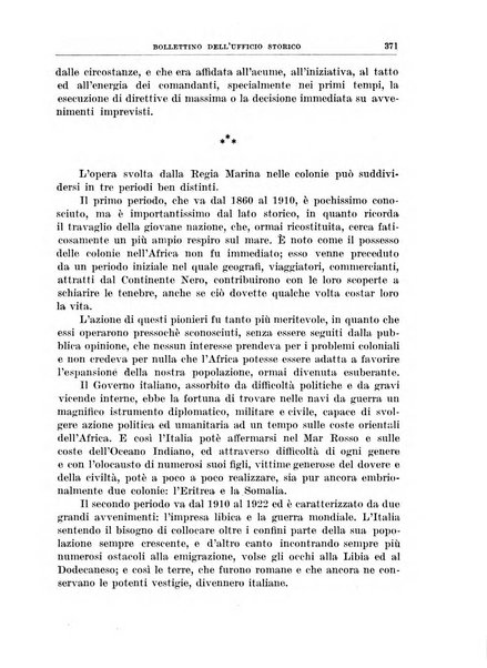 Bollettino dell'Ufficio storico