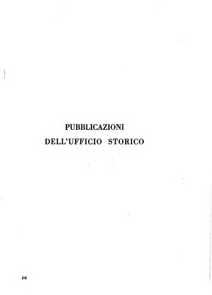 Bollettino dell'Ufficio storico