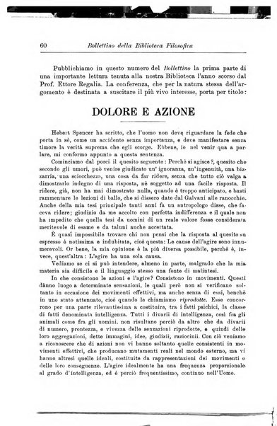 Bollettino della Biblioteca filosofica