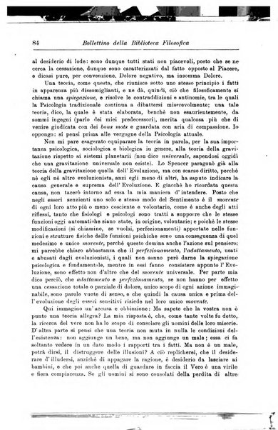 Bollettino della Biblioteca filosofica