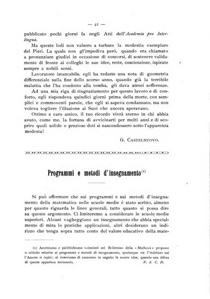 Bollettino della Mathesis