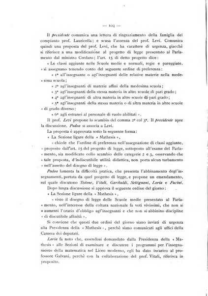 Bollettino della Mathesis