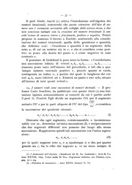 Bollettino della Mathesis