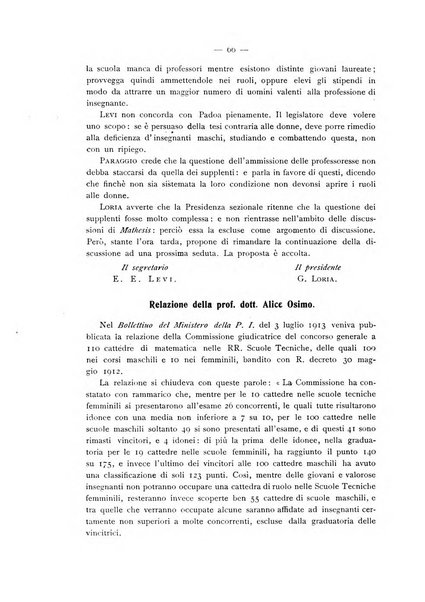 Bollettino della Mathesis