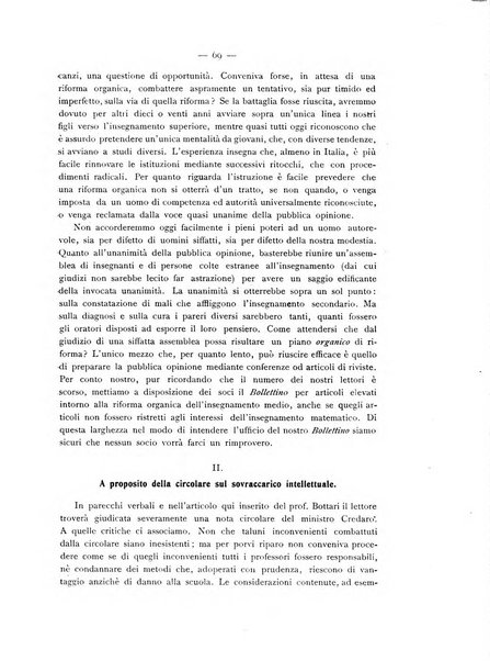 Bollettino della Mathesis