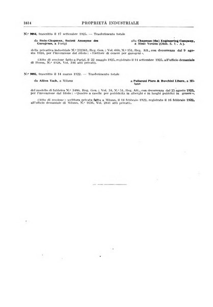 Bollettino della proprieta intellettuale