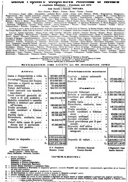 Bollettino della Sezione di Novara