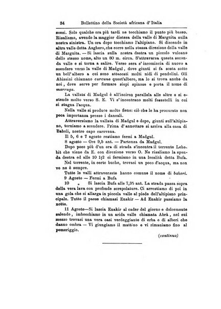 Bollettino della Società africana d'Italia periodico mensile