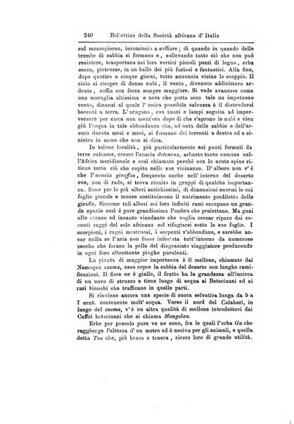 Bollettino della Società africana d'Italia periodico mensile