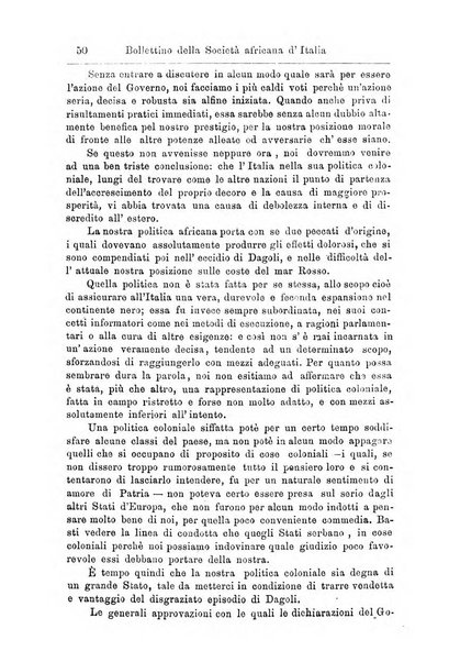 Bollettino della Società africana d'Italia periodico mensile