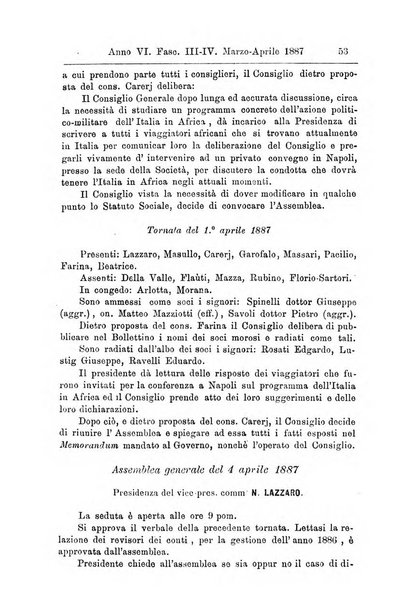 Bollettino della Società africana d'Italia periodico mensile