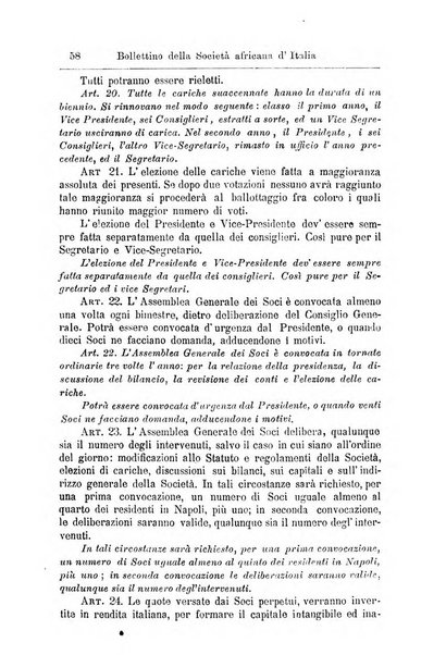 Bollettino della Società africana d'Italia periodico mensile