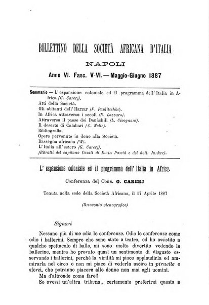 Bollettino della Società africana d'Italia periodico mensile