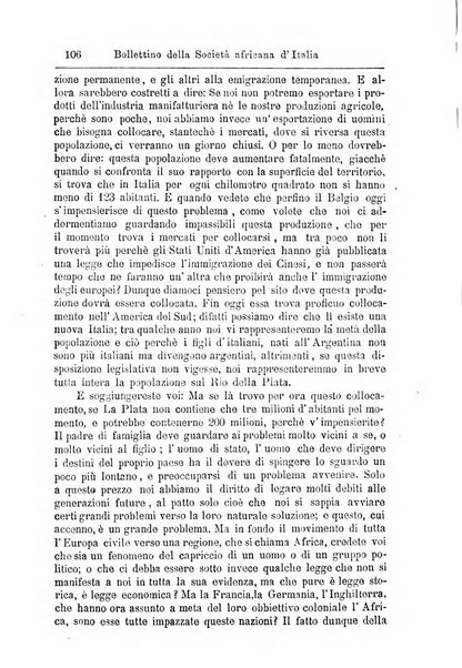 Bollettino della Società africana d'Italia periodico mensile