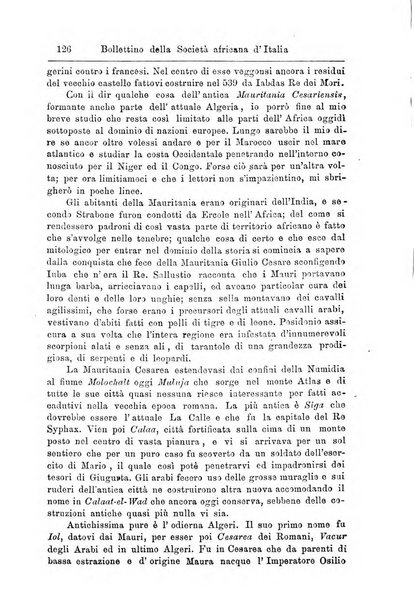 Bollettino della Società africana d'Italia periodico mensile